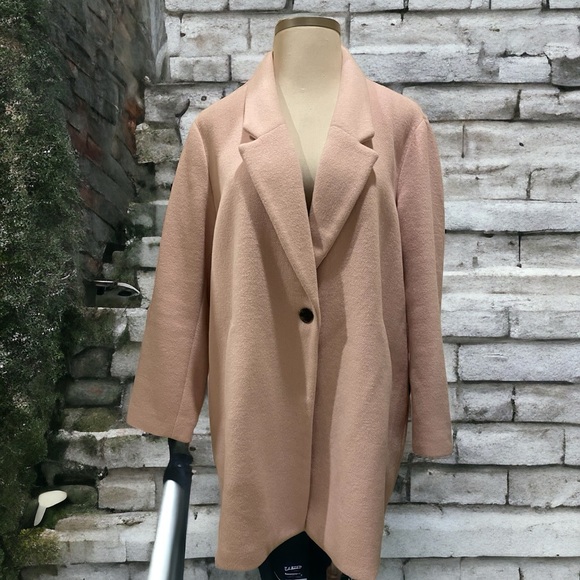 Old Navy Jackets & Blazers - Old Navy XXL soft pink boyfriend blazer